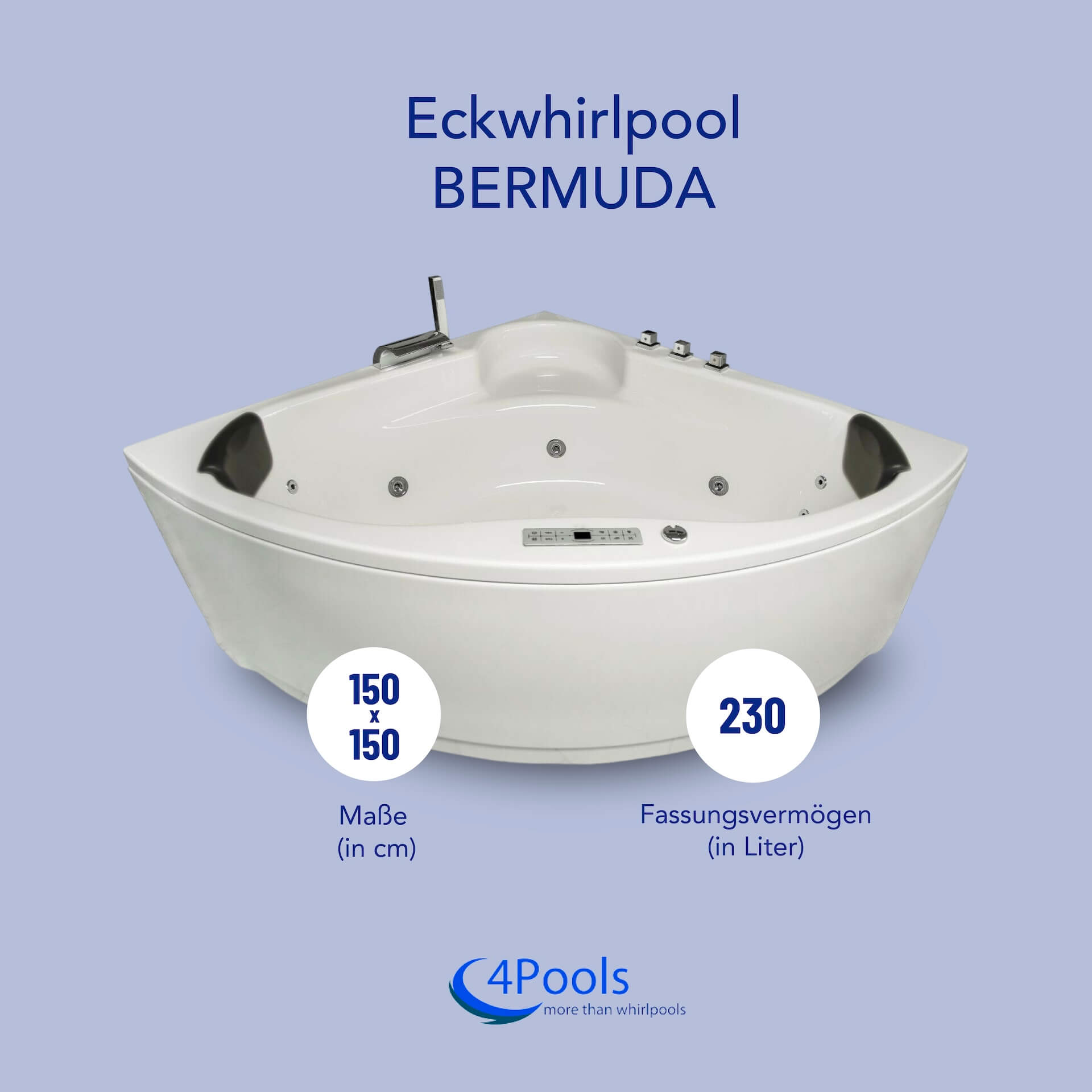 Eck Whirlpool BERMUDA Premium