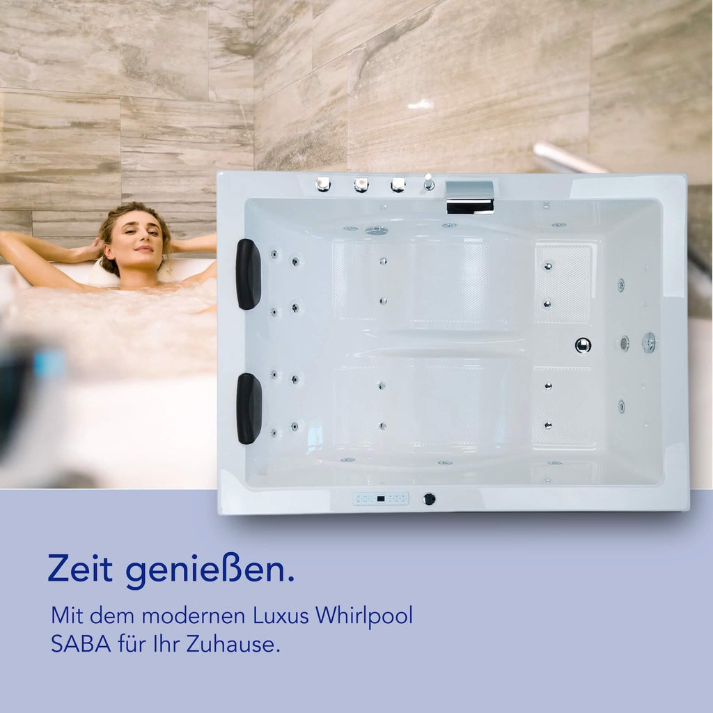 XXL Whirlpool SABA Premium - 24 Düsen