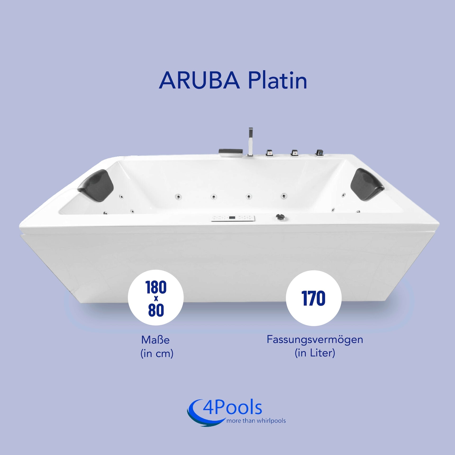 Whirlpool ARUBA Platin  -  31 Düsen
