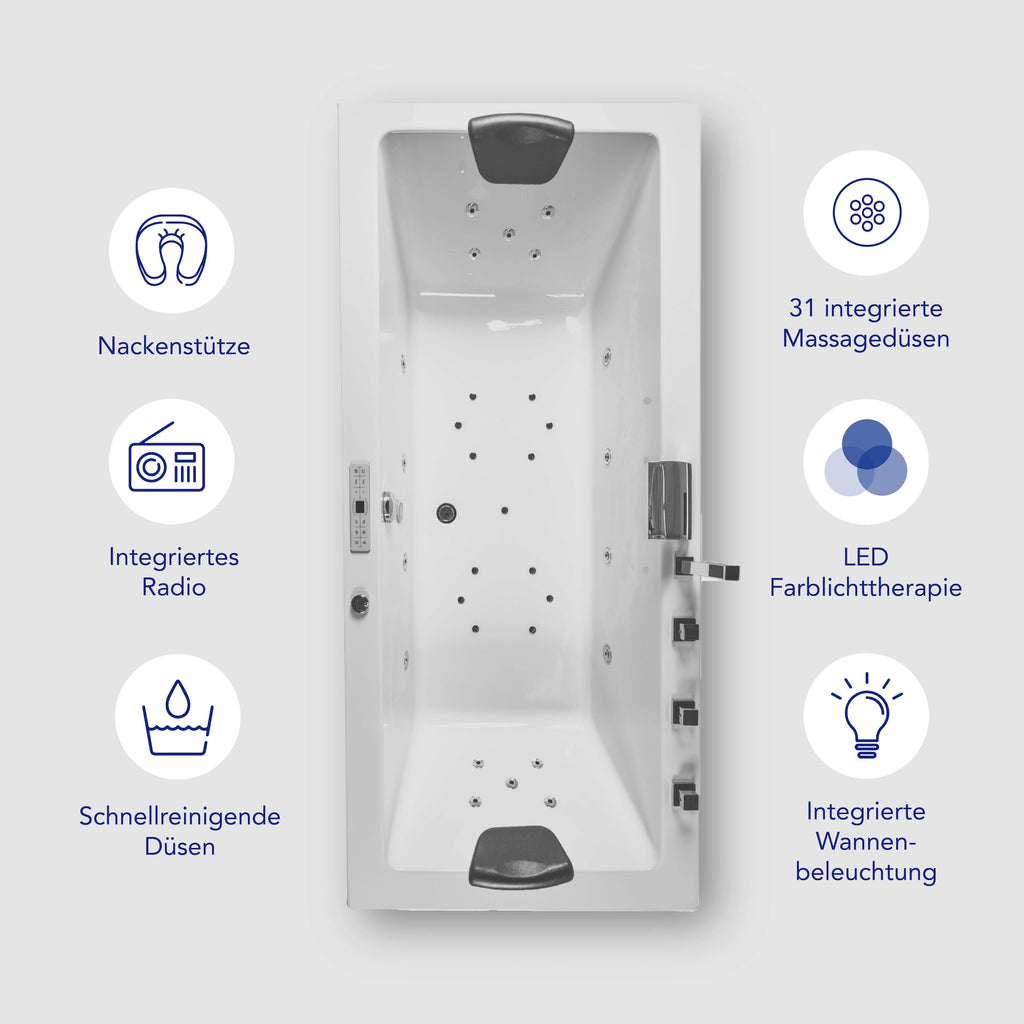 Whirlpool ARUBA Platin  -  31 Düsen